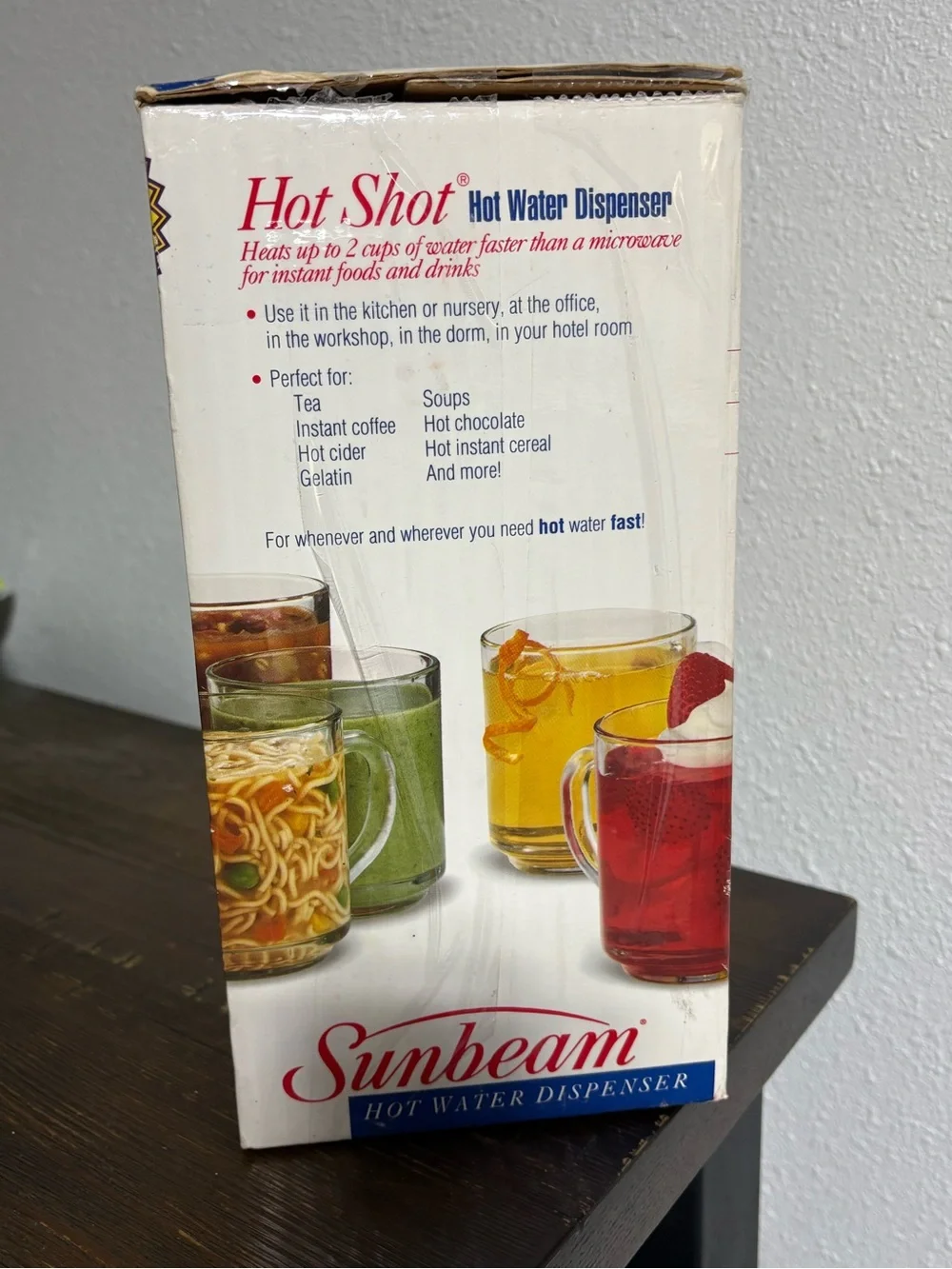 New/1994 Sunbeam - Oster Hot Shot Hot Water Dispenser Model #3211 NOS/Vintage